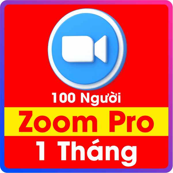 tài khoản Zoom Pro 1 tháng