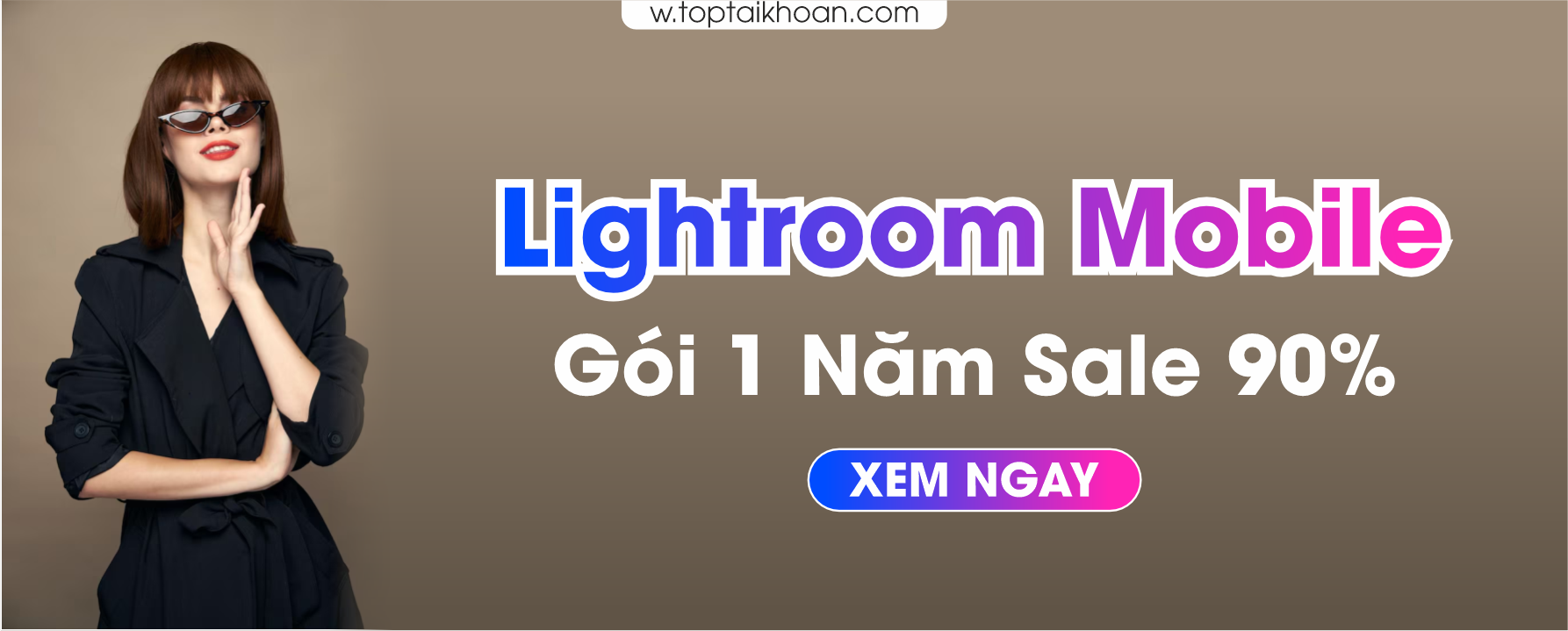 Tài khoản lightroom Mobile