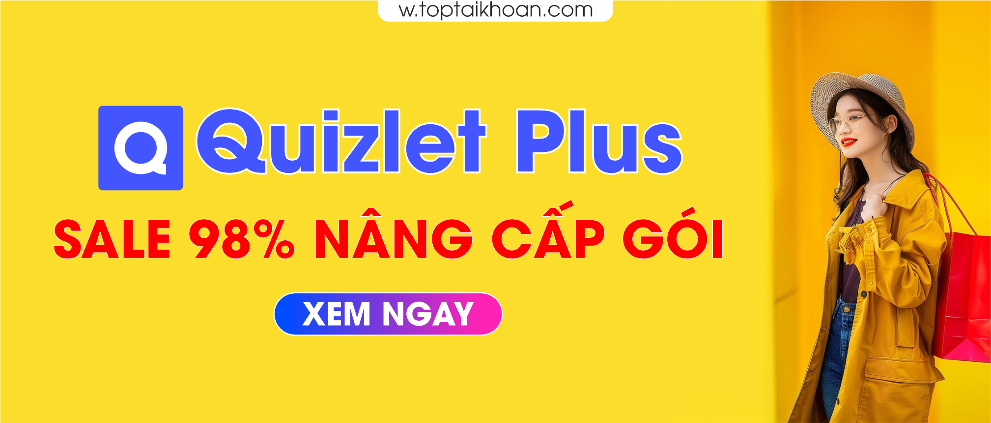 Tài khoản quizlet plus chính chủ