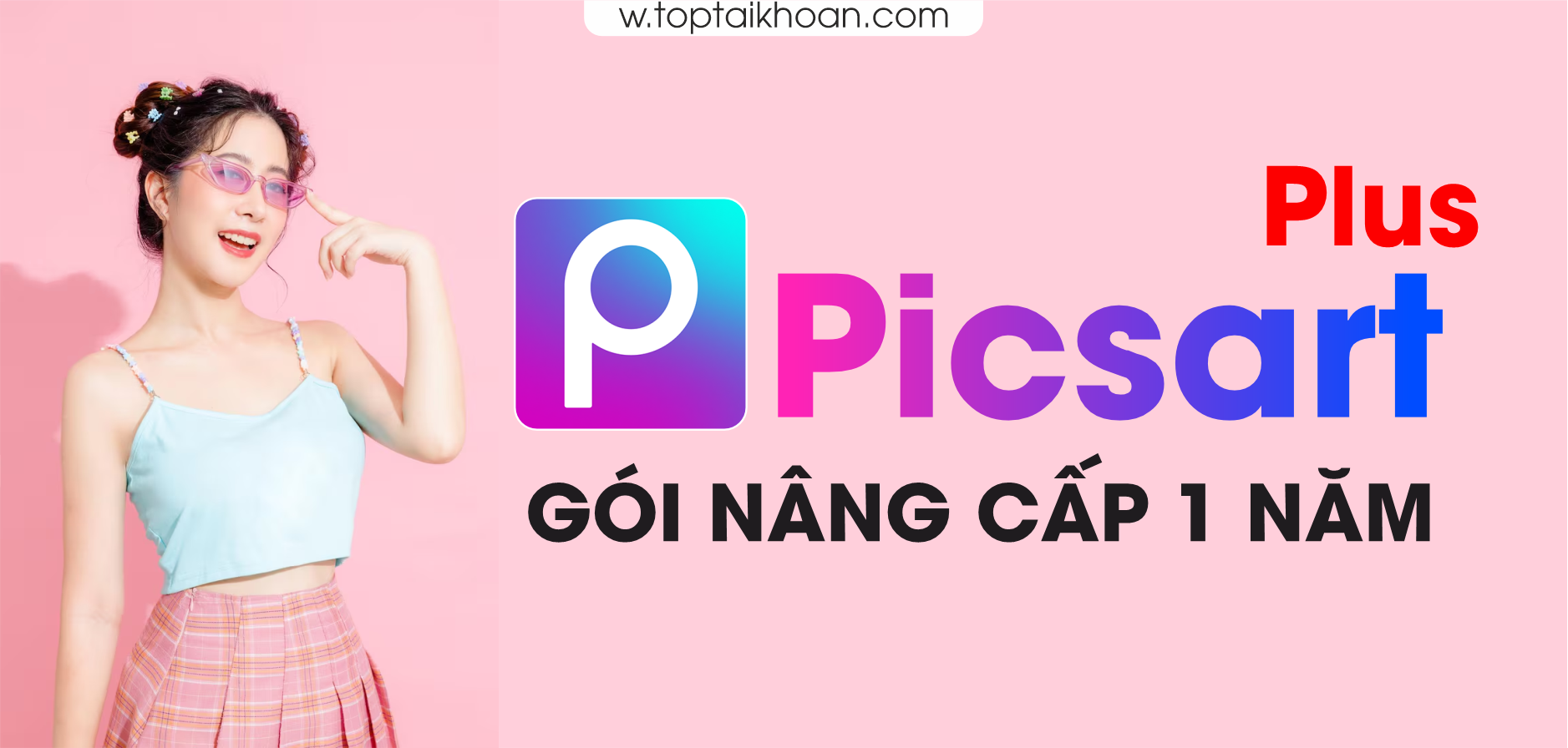 nâng cấp tài khoản picsart