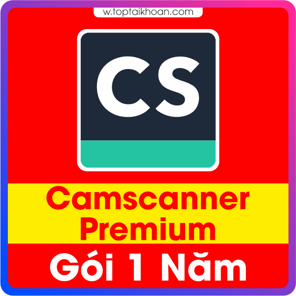 Tài khoản Camscanner Premium - Nâng Cấp Chính Chủ