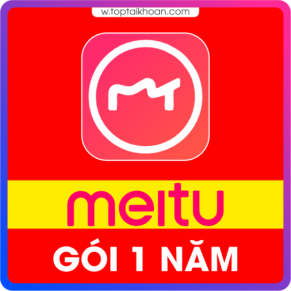 tài khoản meitu 1 năm