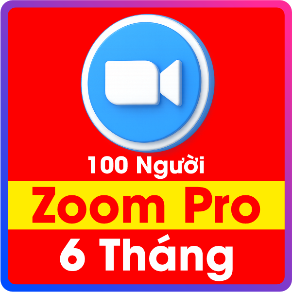 tài khoản zoom pro gói 6 tháng