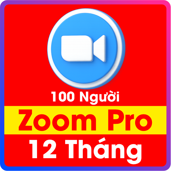 tài khoản zoom pro gói 12 tháng